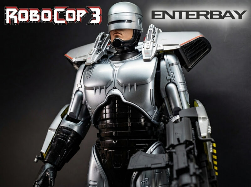 UNBOX & REVIEW Enterbay Robocop 3 Flight Pack HD Masterpiece Quarter Scale 1/4 Figure