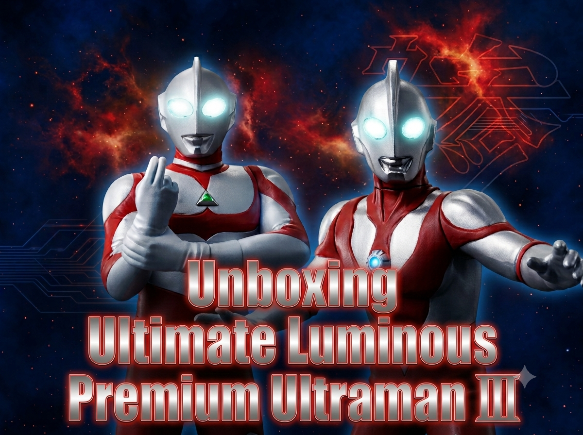 Ultraman Great & Ultraman Powered – Bandai’s Ultimate Luminous Ultraman Series 3 Unboxing