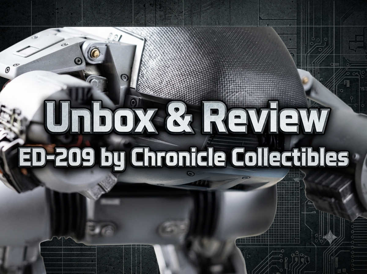 ED-209 Robocop Chronicle Collectibles Unboxing & Review