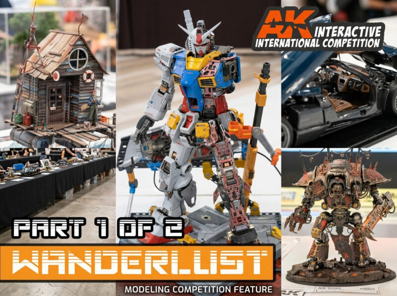 AK Interactive International Competition Thailand 2022 Part 1 of 2 Model Kits Wanderlust