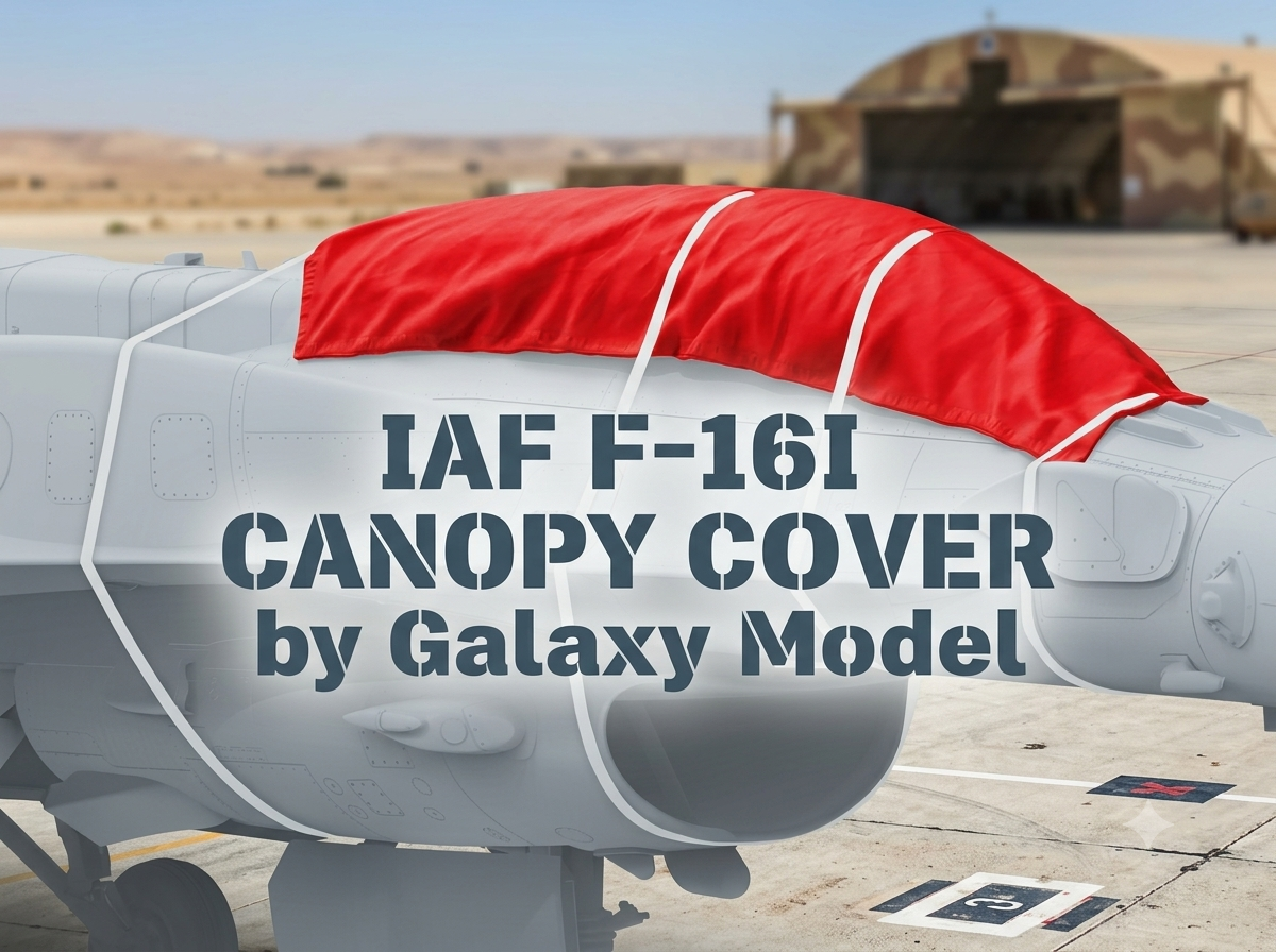 New Ground Support Upgrade Released for 1/48 Scale IAF F-16I Model Kits