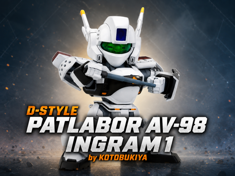 Big Mecha, Small Package: Kotobukiya Kicks Off D-Style with AV-98 Ingram