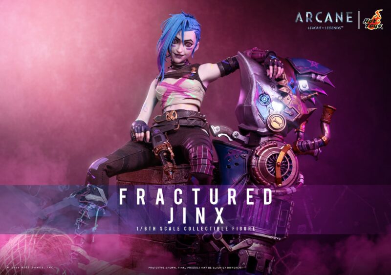 Hot Toys Welcomes the Loose Cannon of Piltover with New Arcane Season 2 Collectible
