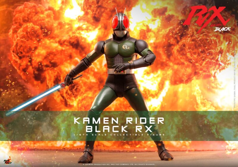 From Cosmic Exile to Showa Icon: Hot Toys Unveils Black RX