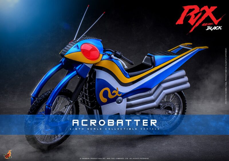 Kamen Rider Black RX Acrobatter Joins Hot Toys Sixth-Scale Lineup