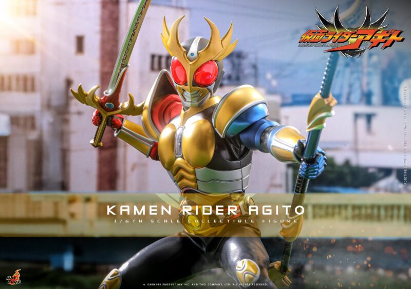 Golden Warrior Rises: Hot Toys Unveils 1/6th Scale Kamen Rider Agito