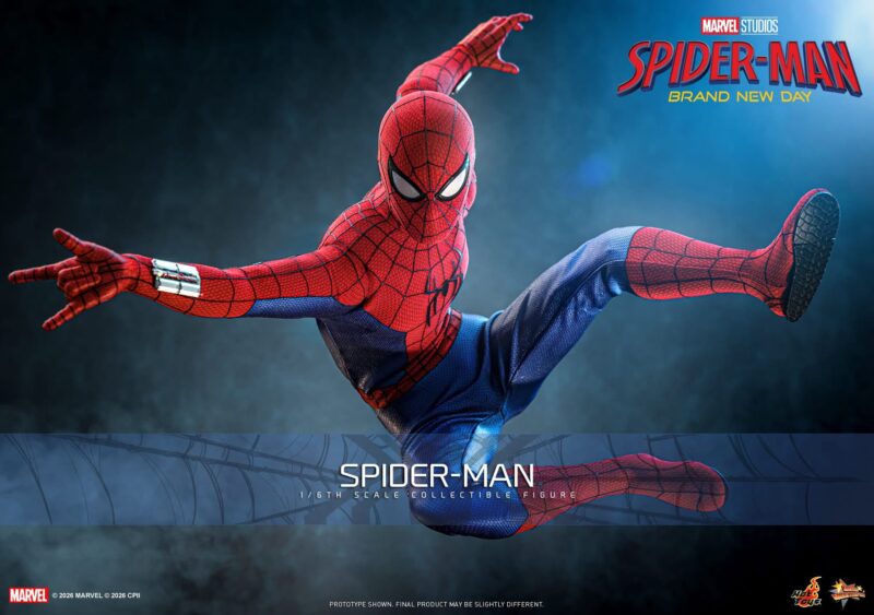 Hot Toys Unveils Sixth-Scale Spider-Man Statue Marking Peter Parker’s Return to Street-Level Heroics