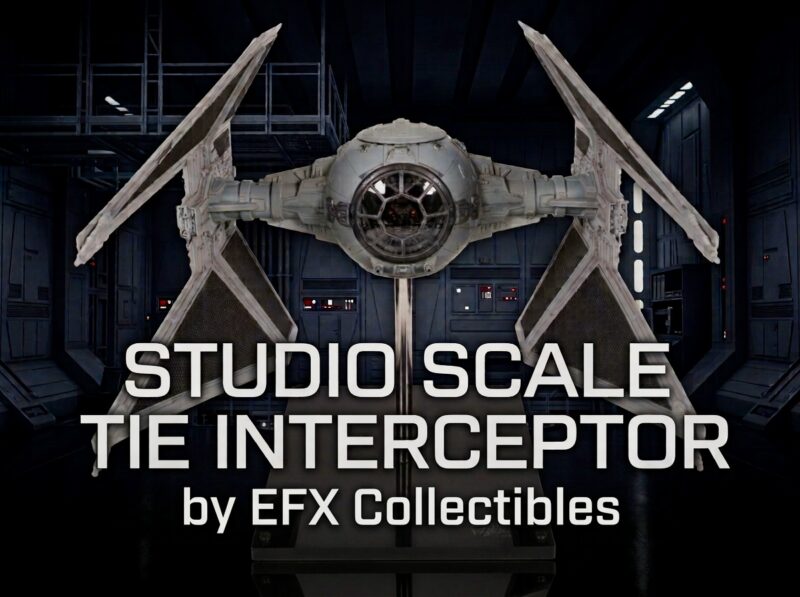EFX Collectibles Brings Return of the Jedi’s TIE Interceptor to Studio Scale