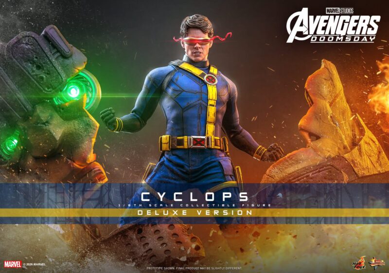 Optic Blast Ready: Hot Toys Doubles Up on Cyclops for Avengers: Doomsday