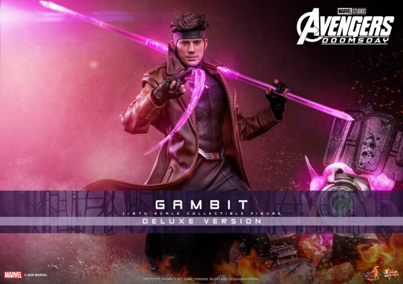 New Orleans Charm, Twice Over: Hot Toys Reveals Standard and Deluxe Gambit