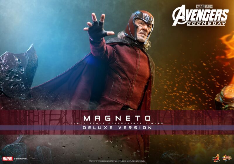 Erik Lehnsherr Rejoins the Fight: Hot Toys Reveals Magneto Figures