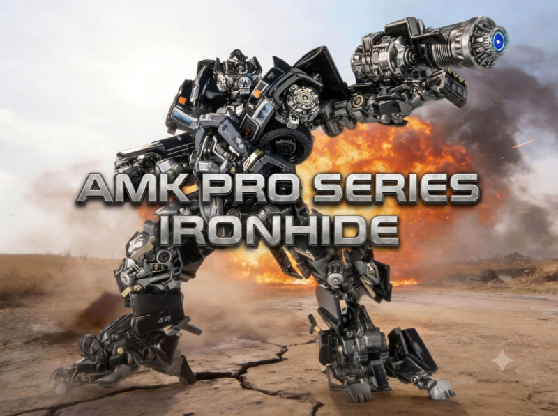 Premium Die-Cast Armor Meets Cinematic Precision in New Yolopark AMK PRO Series Ironhide Model Kit