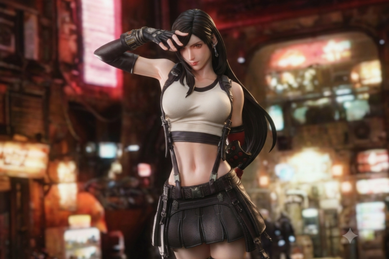 QuietArt Studio Depicts Tifa Lockhart in New Quarter-Scale Statue