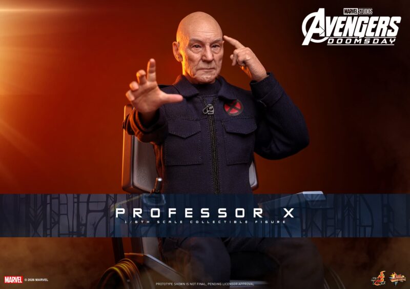 Hot Toys Unveils Professor X 1/6th Scale Collectible Figure from Avengers: Doomsday
