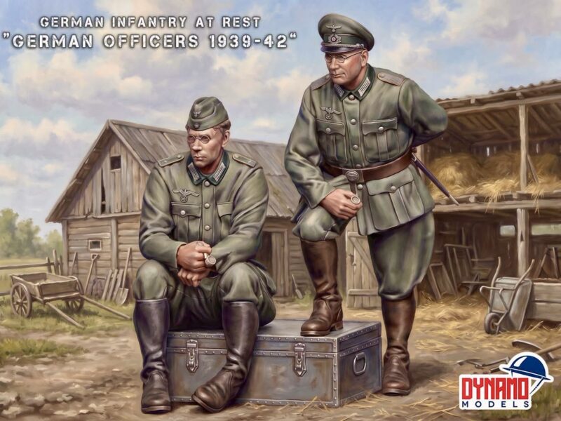 German Officers at Rest 1939–42 Revealed by Dynamo-Models