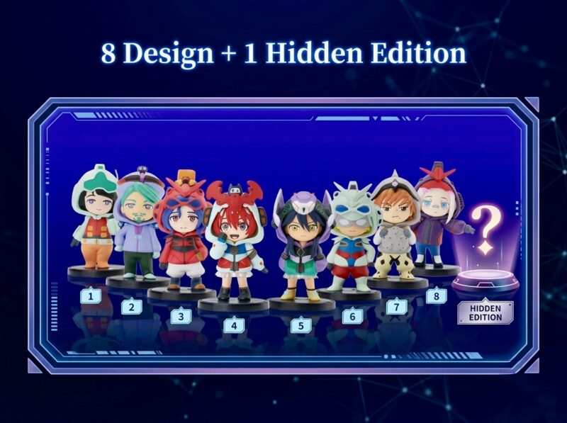 Bandai China Announces Nine-Design Pajamars Blind Box Set for GQuuuuuuX