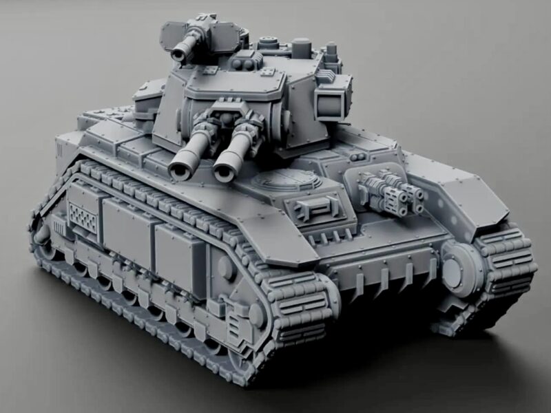 Mortian Puts a New Tank on the Printer with Medium Russ Kit