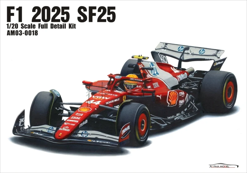 Alpha Model Releases Ferrari SF25 in 1/20 Scale