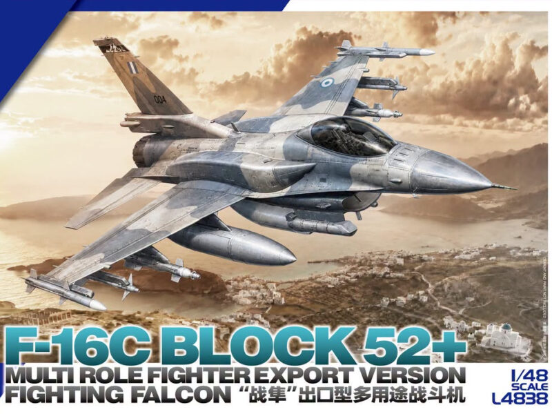 Great Wall Hobby Announces 1:48 F-16C Block 52+ Fighting Falcon Export Version