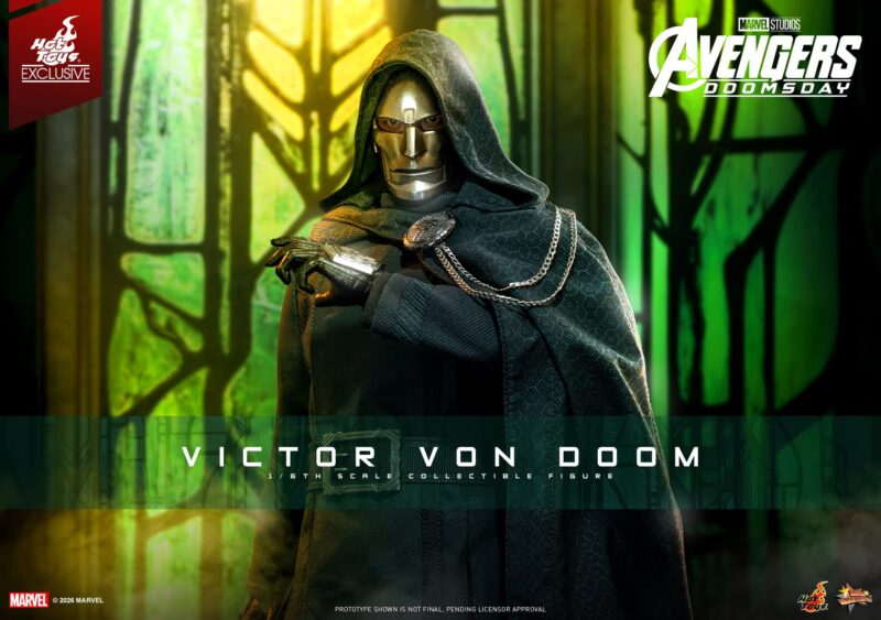 Hot Toys Wraps Victor Von Doom in Mystic Green