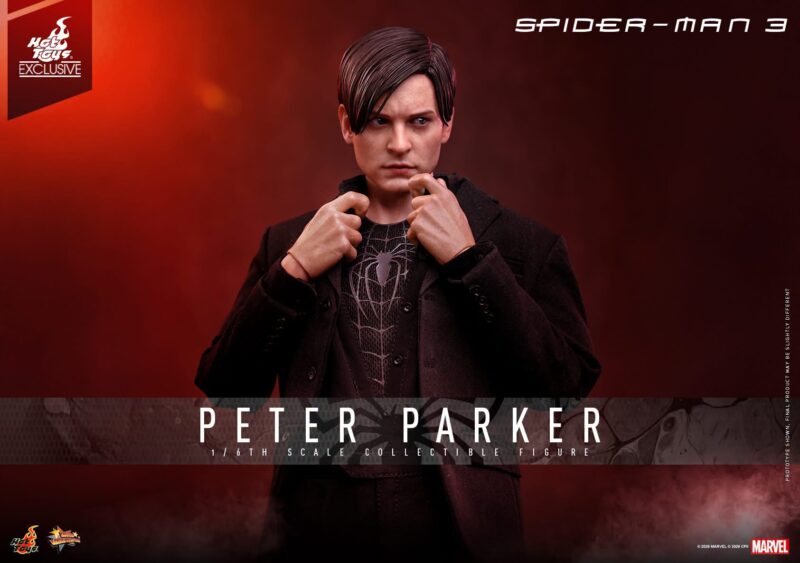 The Suit Turned Him Cocky, Hot Toys Captures Peter Parker’s Dark Side