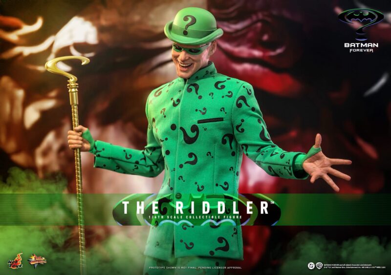 Hot Toys Announces The Riddler From Batman Forever In 1/6 Scale