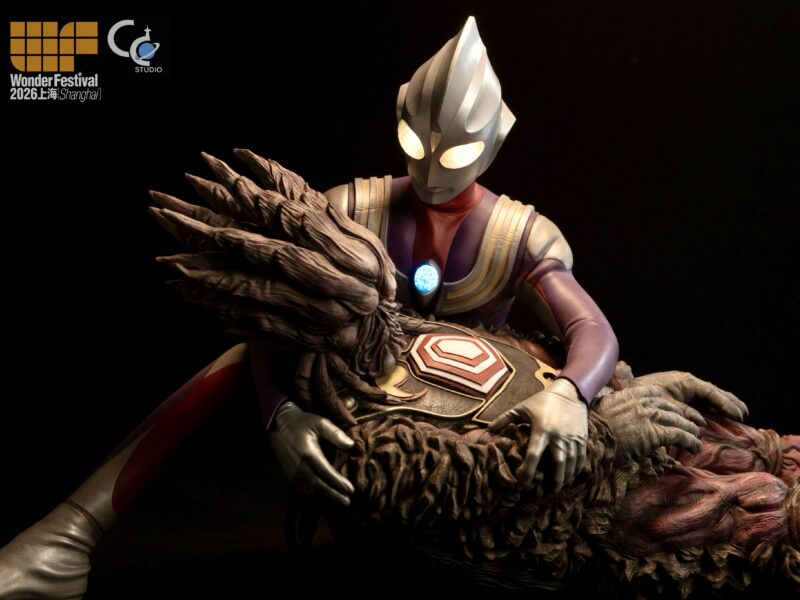 Tiga and Obic 1/6 Scale Resin Kit Confirmed for WF Shanghai 2026