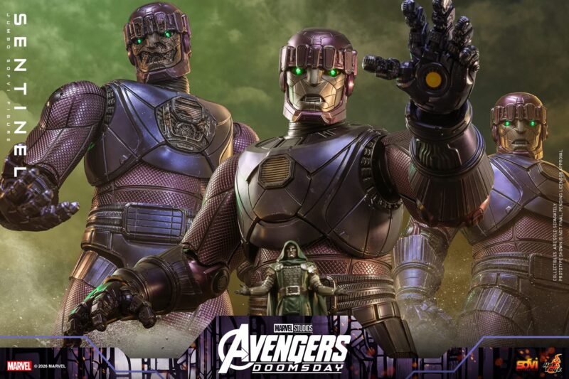 Hot Toys Unveils 60cm Sentinel Jumbo Sofvi Figure from Avengers: Doomsday